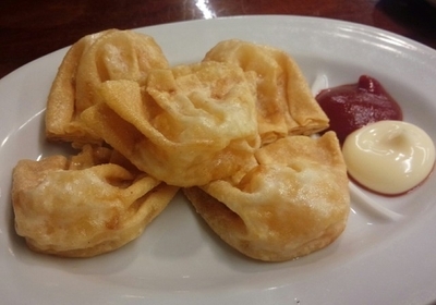 「えびプリ揚げ餃子480円」@龍門 MEGAドン・キホーテ ラパーク宇都宮店の写真