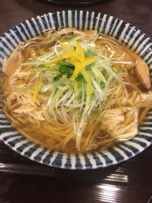 「地鶏そば」@めんや 薫寿の写真