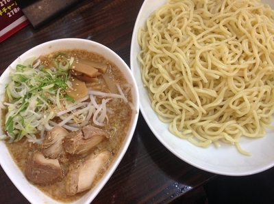 「味噌つけ麺(500g)」@ラッキー食堂まとや 千曲店の写真