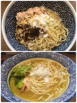 「【限定】「ご注文は牡蠣ですか？」¥750」@煮干しつけ麺 宮元の写真
