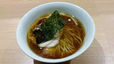 「醤油+玉子」@支那そば 孤高の写真