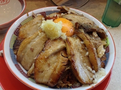 「汁なしTP厚切りチャーシュー ニンニク増し 脂増し ¥1,150」@龍龍タンメンの写真