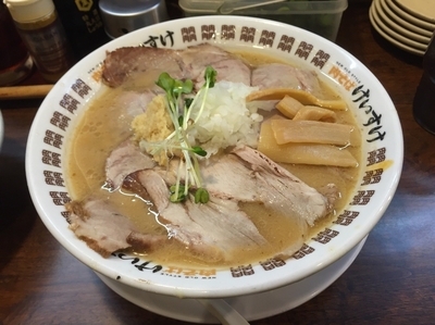 「肉そば 味噌 830円  ＋ 肉めし100円（限定10食）」@New Old Style 肉そばけいすけの写真