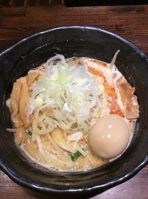 「ラーメン味玉つき」@麺や 蒼 AOIの写真