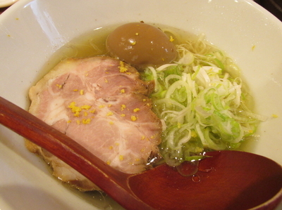 「築地直送帆立塩ラーメン　「880円」」@旨美麺 築一の写真