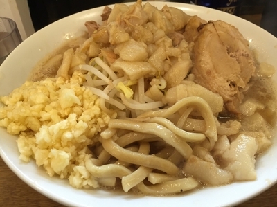 「小ラー 750円」@眞久中の写真