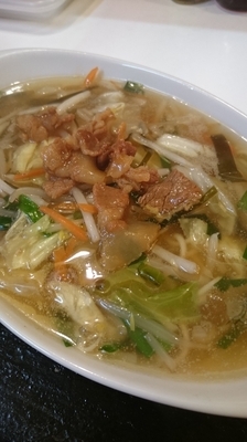 「チャンポン６３０円」@オギノラーメンの写真