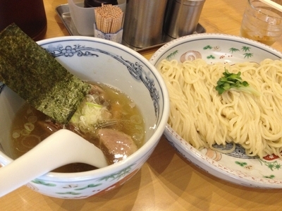 「塩つけめん　大盛」@らーめん いまるやの写真