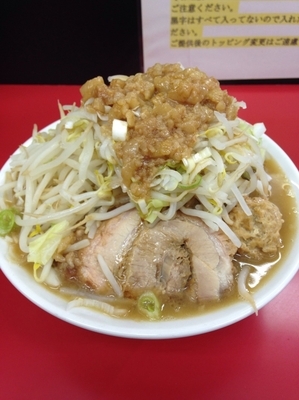 「ラーメン 並 味玉  ニンニク以外マシ」@ラーメン一心の写真