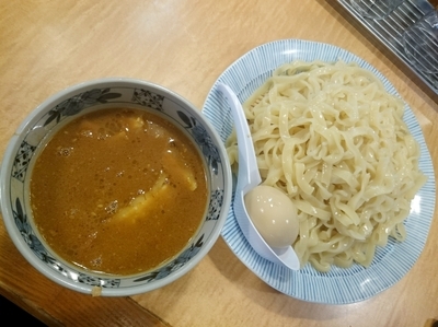 「つけ麺 味玉子[大盛](830円)」@十味やの写真