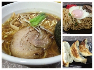 「中華そば 700円 & 焼きそば、餃子etc」@製麺raboの写真