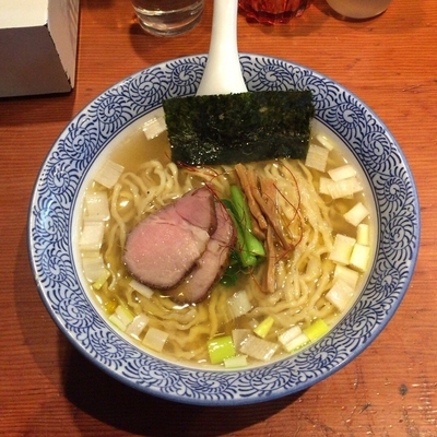 「手揉み中華蕎麦 塩（770円）」@麺処 ほん田の写真