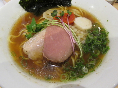 「煮干中華SOBA　「900円」」@銀座 篝 アトレ浦和店の写真