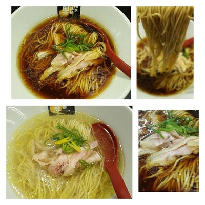 「【限定】鶏 醤油麺 800円」@超純水採麺 天国屋の写真