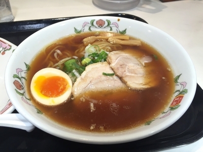 「醤油ラーメン＋焼飯＋餃子セット」@餃子の王将 武蔵小杉店の写真