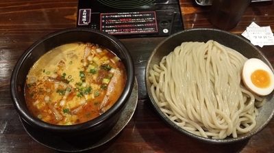 「辛塩つけ麺」@中華そば ことぶきやの写真