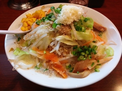 「豆乳ミソラーメン（11/23限定）」@メガガンジャの写真