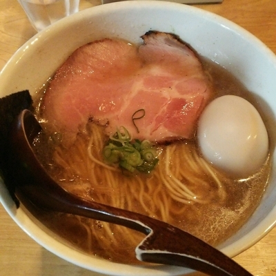 「味玉そば 800円」@中華蕎麦 蘭鋳の写真