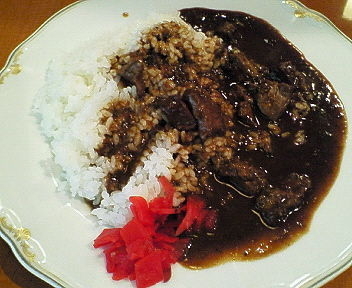 「ジャワビーフカレーライス 990円」@とんかつ キュリード シゲールの写真