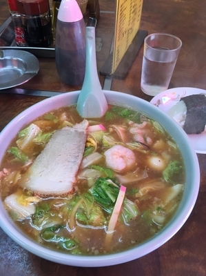 「五目味噌ラーメン(ランチ) 750円」@長崎チャンポン 丸富の写真