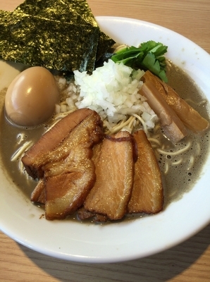 「特製極濃煮干しラーメン」@煮干し中華そば 一燈の写真