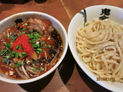 「カラシビつけ麺　　880円」@カラシビ味噌らー麺・つけ麺 神田本店の写真