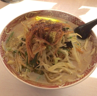 「スープカレータンメン」@あぢとみ食堂の写真