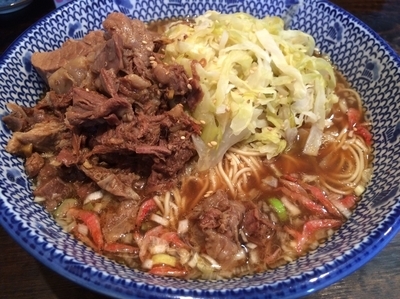 「牛そば 牛すじ」@ぐるまん野州男の写真