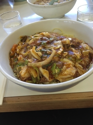 「スタミナ冷し」@手打ラーメン 寅さんの写真