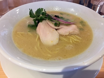 「鶏白湯SOBA並（９５０円）」@銀座 篝 アトレ浦和店の写真