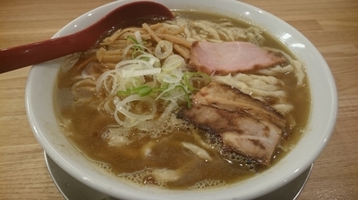 「喜多方らーめん(煮干) 820円」@麺や 七彩 八丁堀店の写真