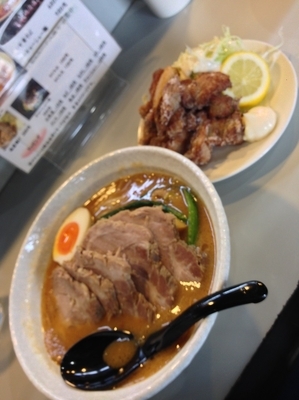 「豚骨味噌チャーシュー」@初代 華龍の写真