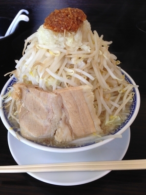 「ラーメン（200g 780円）」@山勝角ふじ 利府店の写真