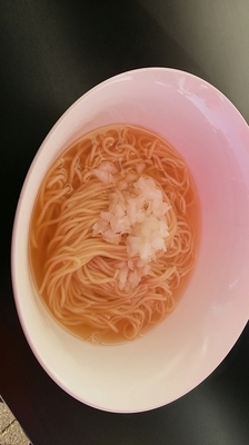 「煮干しそば(鯵)500円＋油そば300円」@煮干乱舞の写真