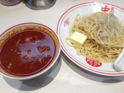 「冷やし味噌ラーメン+バター」@蒙古タンメン中本 秋津店の写真