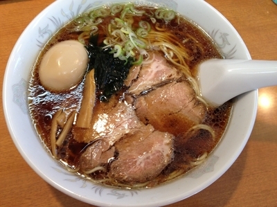 「醤油ラーメン+味玉」@尾道ラーメン 正ちゃんの写真