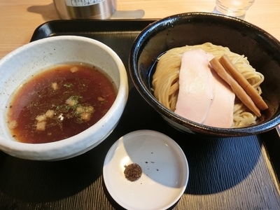 「【限定】ポルチーニ香る淡麗つけ麺」@煮干し中華そば 一燈の写真