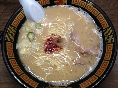 「天然とんこつラーメン」@一蘭 立川店の写真