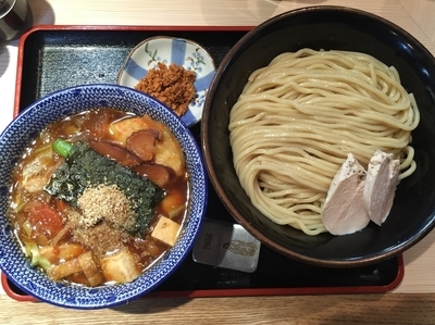 「ソップ白湯ちゃんこつけ麺」@らー麺土俵 鶴嶺峰の写真