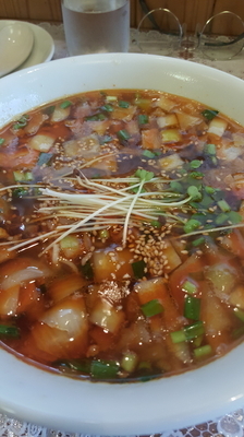 「勝浦タンタンメン」@三彩亭の写真