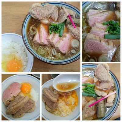 「【限定】道有楽の鴨そば…強（＋合鴨ロース） 他」@MENYA 食い味の道有楽の写真