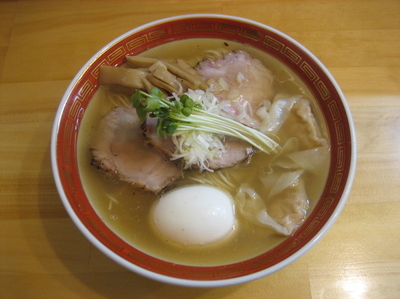 「特製塩中華そば1000円」@中華そば シンジョーの写真