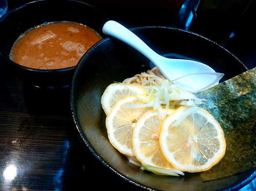 レモンつけ麺