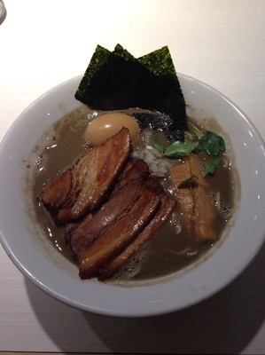 「特製極濃煮干しラーメン」@煮干し中華そば 一燈の写真