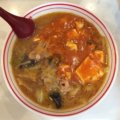 「蒙古タンメン（辛さ5）800円」@蒙古タンメン 中本 町田店の写真