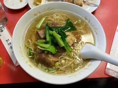 「牛バラそば」@雲龍の写真