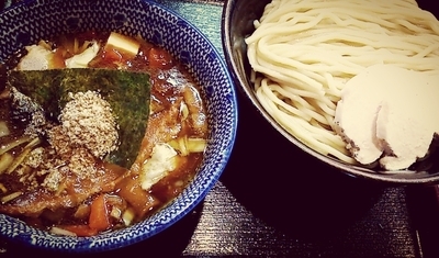 「三周年記念限定 ソップ白湯ちゃんこつけ麺」@らー麺土俵 鶴嶺峰の写真