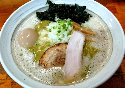 「【限定】牡蠣むじゃきそば 850円」@麺屋 むじゃきの写真