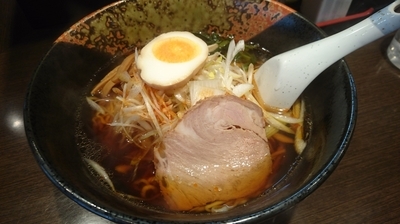 「ネギラーメン（６６０円）」@パンダ 南蒲田店の写真