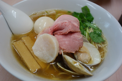 「限定／煮干と魚介のオールスターヌードル」@中華そば よしかわの写真